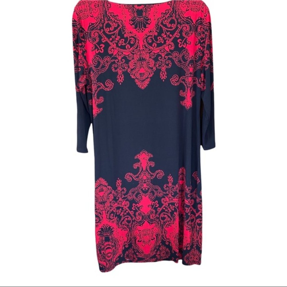Laura Lace Sheath Dress Size L